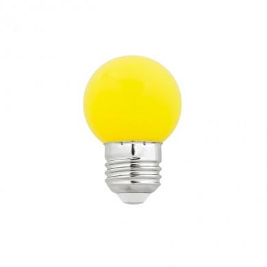 Ampoule G45 Jaune E27 1W Led FARO 17475