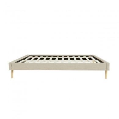 Cadre de lit 1159 Beige 146,5cm  1159TNAT140