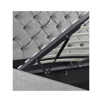 Cadre de lit 1250G Gris Clair 172cm  1250GTGRC160