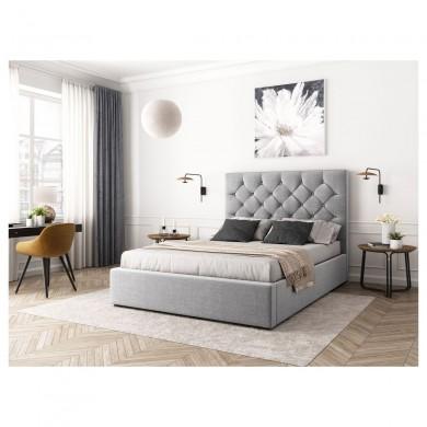 Cadre de lit 1250G Gris Clair 172cm  1250GTGRC160