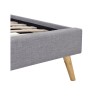 Cadre de lit 1202 Gris Clair 173cm  1202GRC160