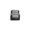 Fauteuil de relaxation 9121Ee Gris Noir  9121EELPUNOMFGR1