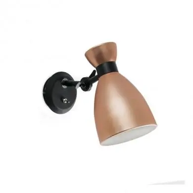 Applique Spot Retro 1x20W E14 Cuivre FAR_20045 20045 Applique Spot Retro 1x20W E14 Cuivre FARO 20045
