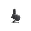 Fauteuil de relaxation 9121Ee Gris Noir  9121EELPUNOMFGR1