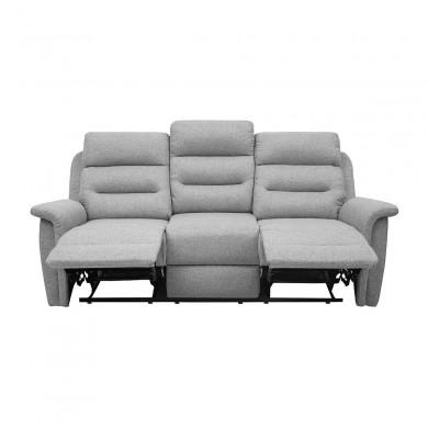 Canapé de relaxation 9222 Gris Clair 191cm  9222TGRC3