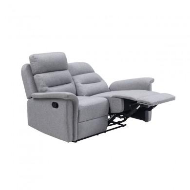 Canapé de relaxation 9222 Gris Clair 140cm  9222TGRC2