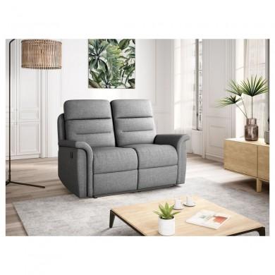 Canapé de relaxation 9222 Gris Clair 140cm  9222TGRC2