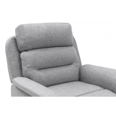 Fauteuil de relaxation 9222 Gris Clair  9222TGRC1