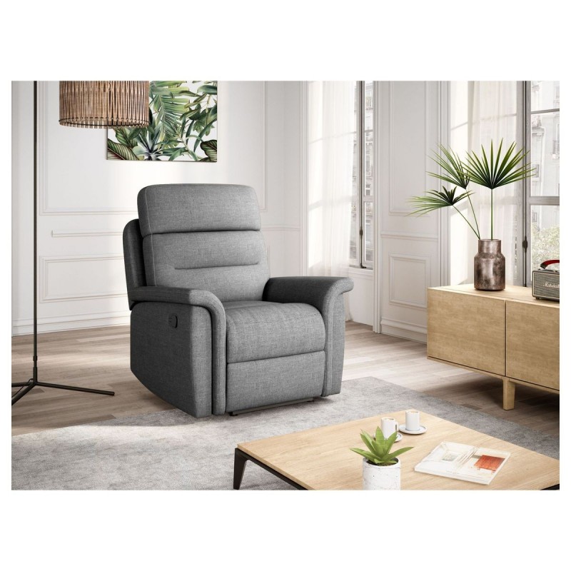 Fauteuil de relaxation 9222 Gris Clair  9222TGRC1