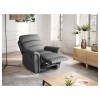 Fauteuil de relaxation 9222 Gris Clair  9222TGRC1