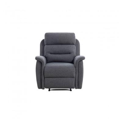 Fauteuil de relaxation 9222 Gris Foncé Manuel  9222TGRF1