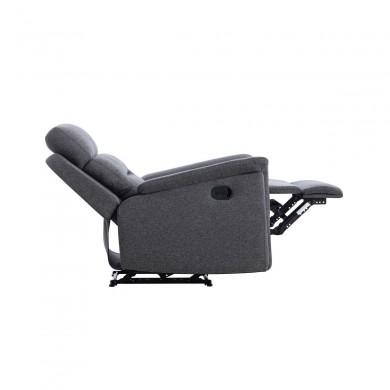 Fauteuil de relaxation 9222 Gris Foncé Manuel  9222TGRF1