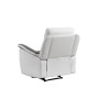 Fauteuil de relaxation 9222 Gris Blanc Manuel  9222MFGRPUBL1