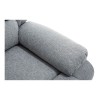 Canapé de relaxation Koop Gris Clair 193cm  9121ETGRC3