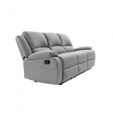 Canapé de relaxation Koop Gris Clair 193cm  9121ETGRC3