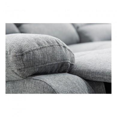 Canapé de relaxation Koop Gris Clair 193cm  9121ETGRC3