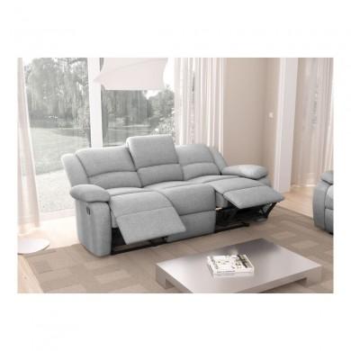 Canapé de relaxation Koop Gris Clair 193cm  9121ETGRC3