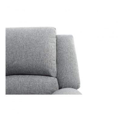 Canapé de relaxation Koop Gris Clair 143cm  9121ETGRC2