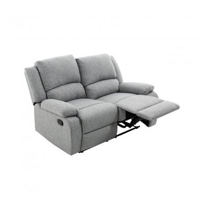 Canapé de relaxation Koop Gris Clair 143cm  9121ETGRC2