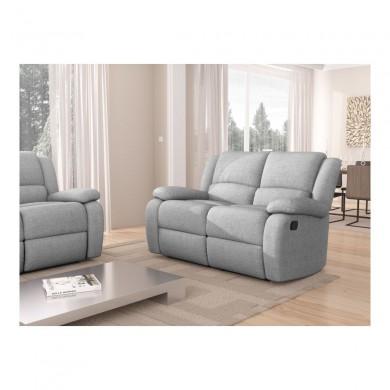 Canapé de relaxation Koop Gris Clair 143cm  9121ETGRC2