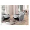 Fauteuil de relaxation Koop Gris Clair  9121ETGRC1