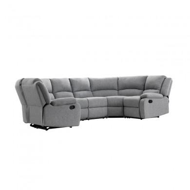 Canapé panoramique 9121U Gris Clair SA_9121UTGR 9121UTGR Canapé panoramique 9121U Gris Clair 9121UTGR