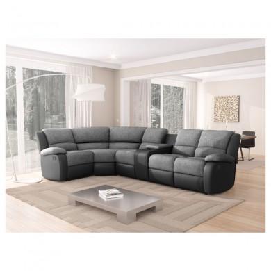Canapé d'angle 9121L Gris Foncé Noir Gauche SA_9121LSPUNRTGRF 9121LSPUNRTGRF Canapé d'angle 9121L Gris Foncé Noir Gauche 9121LSPUNRTGRF