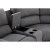 Canapé d'angle 9121L Gris Foncé Gauche  9121LSTGRF