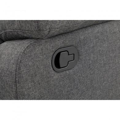 Canapé d'angle 9121L Gris Foncé Gauche  9121LSTGRF