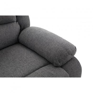 Canapé d'angle 9121L Gris Foncé Gauche  9121LSTGRF