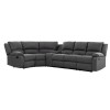 Canapé d'angle 9121L Gris Foncé Gauche  9121LSTGRF
