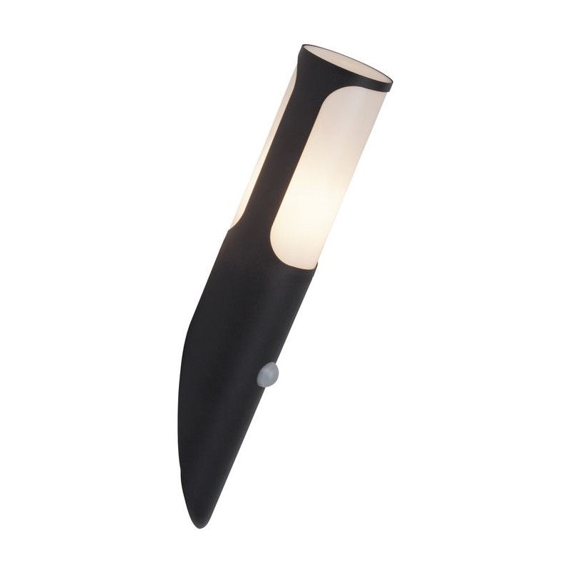 Applique extérieur GAP anthracite 1x20W capteur IR BRI_43597_63 43597/63 Applique extérieur GAP anthracite 1x20W capteur IR BRILLIANT 43597/63