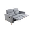 Canapé de relaxation Ali Gris 162cm  BERKAMTGR2SXL