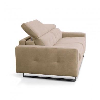Canapé convertible Mina Beige  MINATNAT