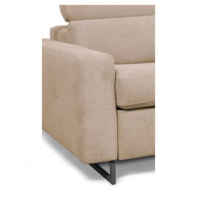 Canapé convertible Mina Beige  MINATNAT