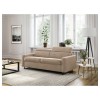 Canapé convertible Mina Beige  MINATNAT