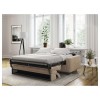 Canapé convertible Mina Beige  MINATNAT