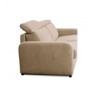 Canapé convertible Carole Beige  CAROLETNAT