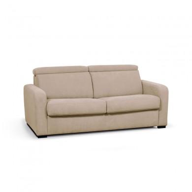 Canapé convertible Carole Beige  CAROLETNAT