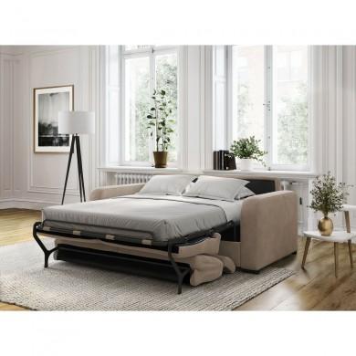Canapé convertible Carole Beige  CAROLETNAT