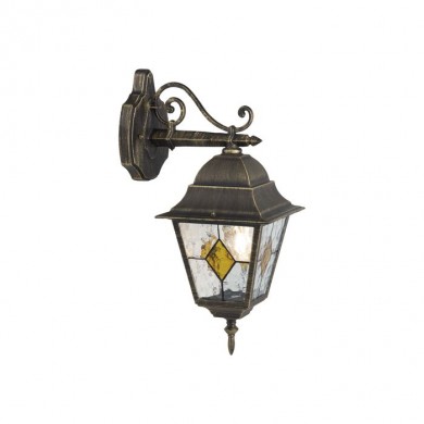 Applique extérieur JASON noir dore 1x60W-43882_86 BRI_43882_86 43882/86 Applique extérieur JASON noir dore 1x60W-43882_86 BRILLIANT 43882/86