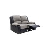 Canapé de relaxation Koop Gris Noir 143cm  9121EEPUNOMFGR2