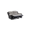 Canapé de relaxation Koop Gris Noir 143cm  9121EEPUNOMFGR2