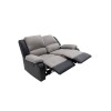 Canapé de relaxation Koop Gris Noir 143cm  9121EEPUNOMFGR2