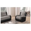 Fauteuil de relaxation Koop Gris Noir  9121ENG1
