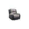 Fauteuil de relaxation Koop Gris Noir  9121ENG1