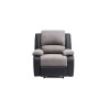 Fauteuil de relaxation Koop Gris Noir  9121ENG1