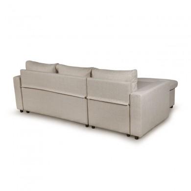 Canapé d'angle réversible Maria Beige 259cm  L200TBEI