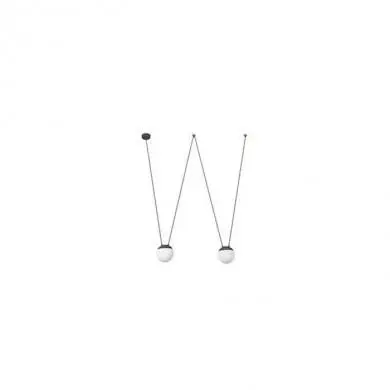 Suspension Mine  Gris E27 20W 28210-2L FARO 28210-2L
