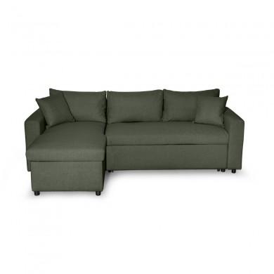 Canapé d'angle réversible Maria Vert Foncé SA_L200TVEF L200TVEF Canapé d'angle réversible Maria Vert Foncé L200TVEF